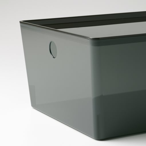 KUGGIS, кутия с капак, 26x35x15 см, 705.140.39