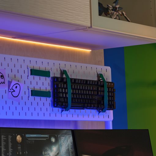 KABBLEKA, LED лента с USB, 3 м, регул. на силата на светлината, 705.946.01