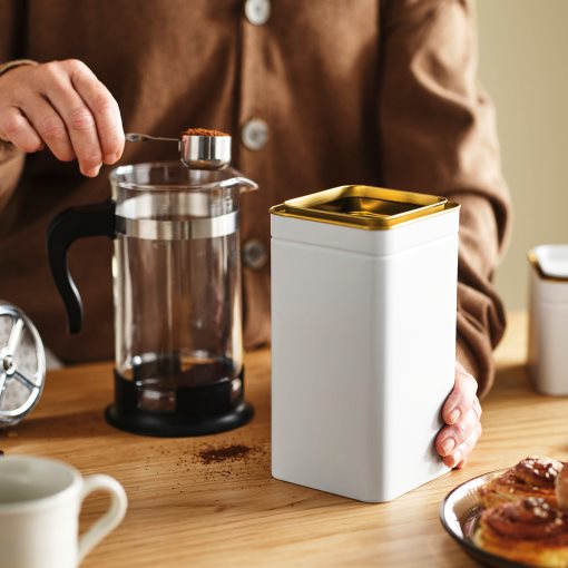 BLOMNING, кутия с капак, 10x10x20 см, 706.090.23