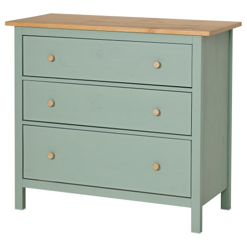 HEMNES, скрин с 3 чекмеджета, 706.107.38