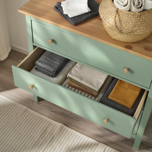 HEMNES, скрин с 3 чекмеджета, 706.107.38