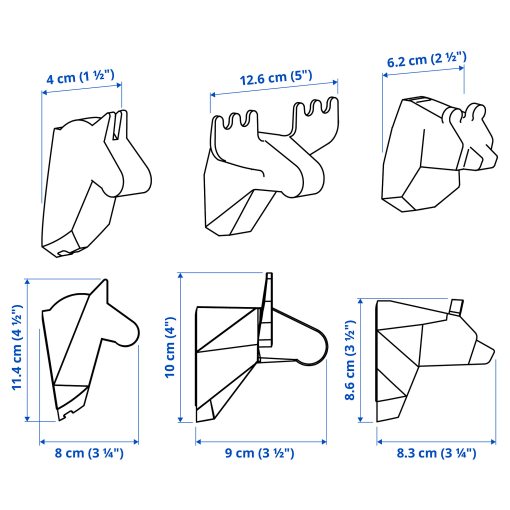 FRÖSÅDD, кукичка, 3 бр. в к-т, 706.124.45