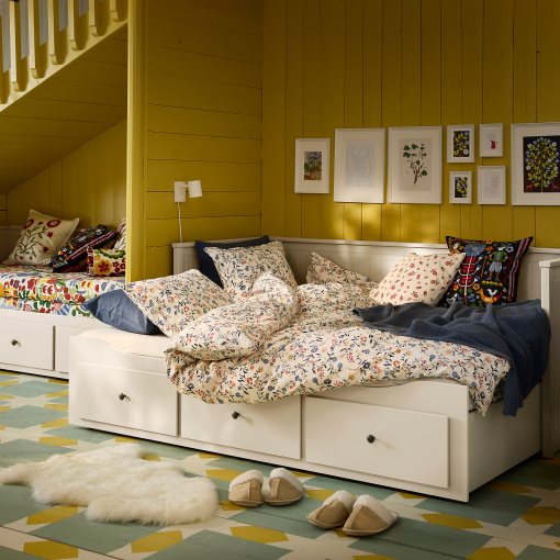 BRUDKRUSBÄR, плик за завивка и 2 калъфки, 706.147.36