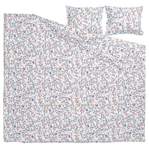 BRUDKRUSBÄR, плик за завивка и 2 калъфки, 706.147.36