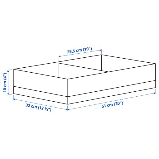 STUK, кутия за аксесоари, 32x51x10 см, 706.215.29