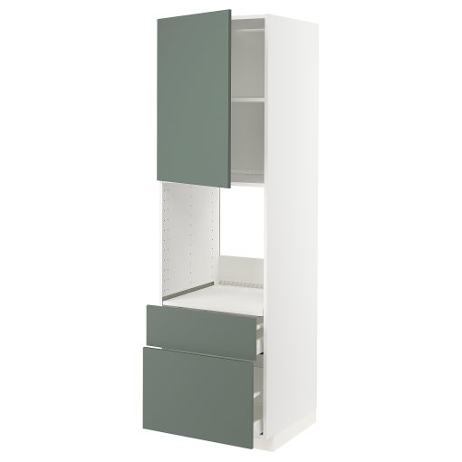 METOD/MAXIMERA, висок шкаф за фурна+вр/2 чела/1 ср/1 вис чкм, 794.596.94
