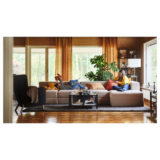 JÄTTEBO, 4,5-местен модулен диван с лежанка, десен, 794.694.81