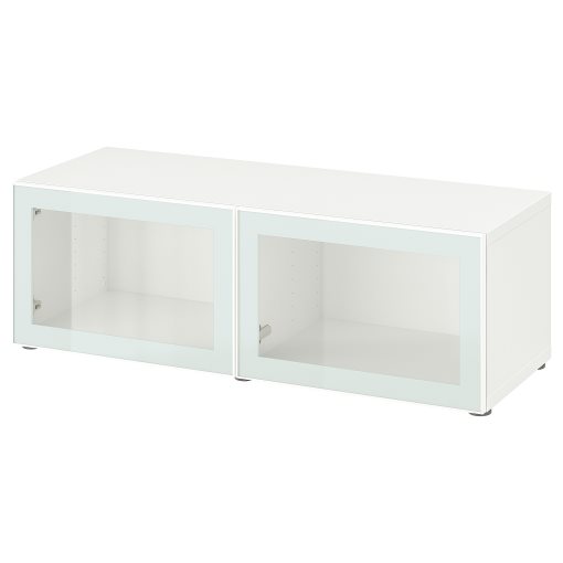 BESTÅ, етажерка със стъклени врати, 794.891.63
