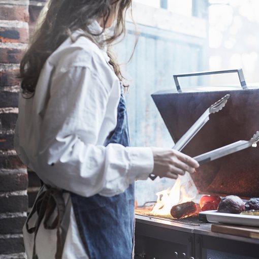 GRILLSKÄR, външна кухненска мивка + барбекю, дървени въглища, 794.968.80