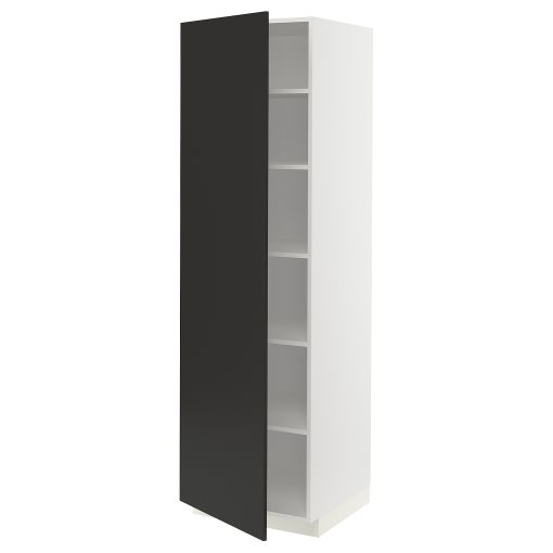 METOD, висок шкаф с рафтове, 794.986.43