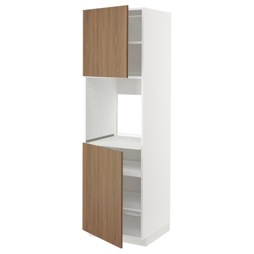 METOD, висок шкаф за фурна с 2 врати/рафт, 795.194.76