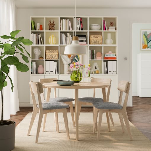LISABO/LISABO, маса и 4 стола, 795.548.51