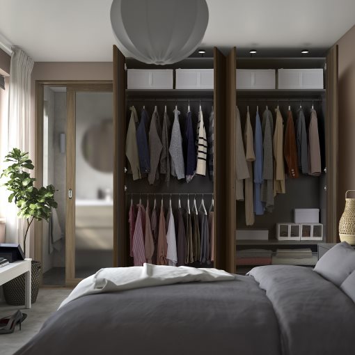 PAX/STORKLINTA, гардероб - комбинация, 795.627.47
