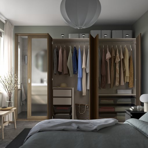 PAX/STORKLINTA, гардероб - комбинация, 795.627.85