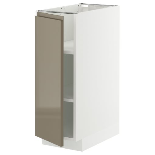 METOD, долен шкаф с рафтове, 795.769.28