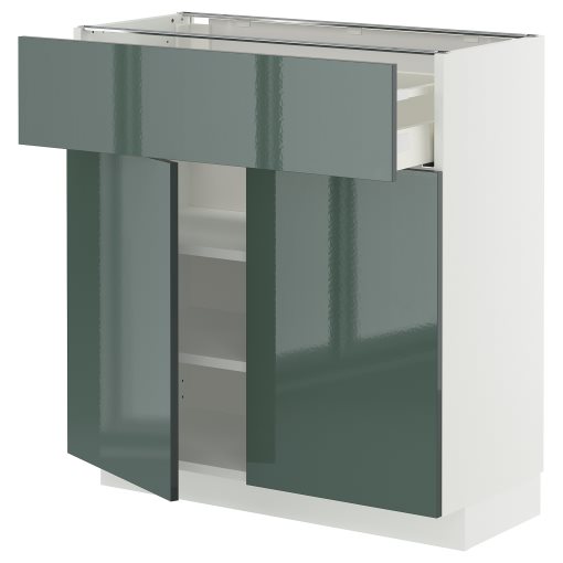 METOD/MAXIMERA, долен шкаф с чекмедже/2 врати, 795.861.21
