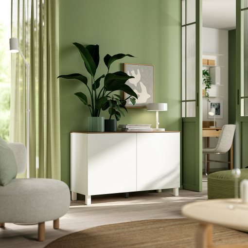 BESTÅ, комб. артикул за съхранение с врати, 796.029.13