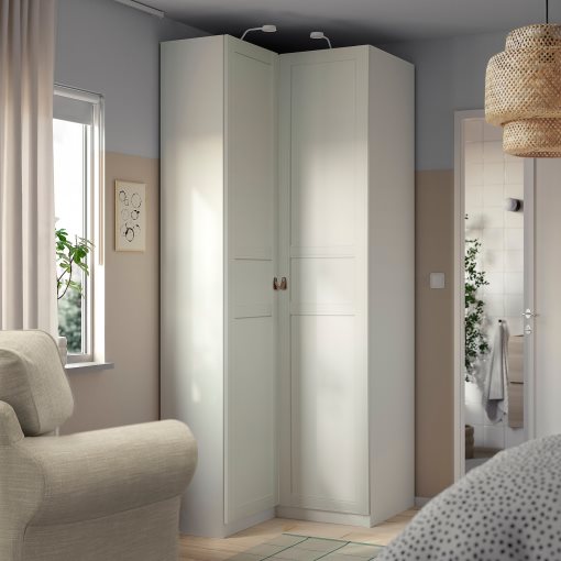 PAX/FLISBERGET, ъглов гардероб, 796.261.60