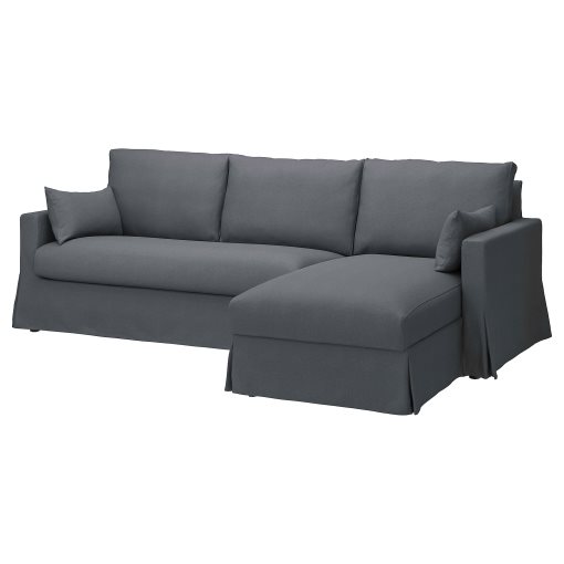 HYLTARP, калъф за 3-мстн диван с лежанка, дясно, 805.499.05