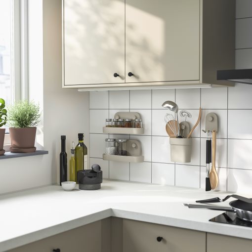 ÖBONÄS, тройна кукичка с вакуумно залепване, 806.060.95