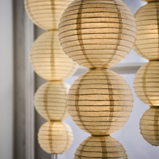 STRÅLA, Декоративна висяща LED лампа, на батерии, 806.066.27