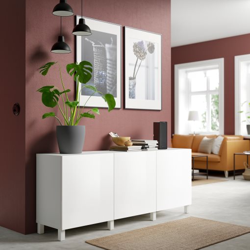 BESTÅ, комбиниран артикул за съхранение с врати, 891.398.19