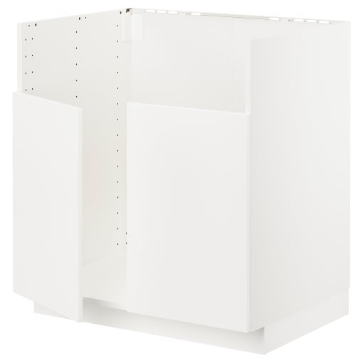 METOD, долен шкаф за двойна мивка BREDSJON, 894.593.49