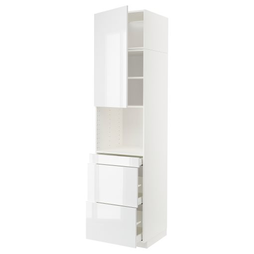 METOD/MAXIMERA, висок шкаф за комби микро, 894.680.42