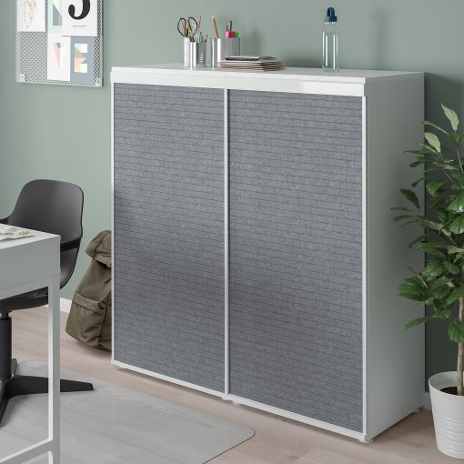 PLATSA, шкаф с 2 плъзгащи се врати, с две лица, 894.941.83