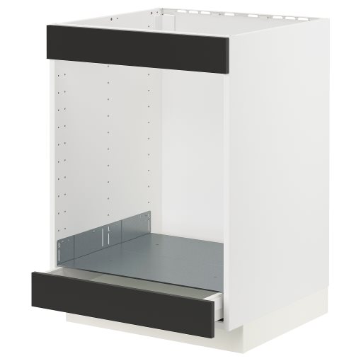 METOD/MAXIMERA, долен шкаф за вгр. котл. + фурна, чекм., 894.975.39