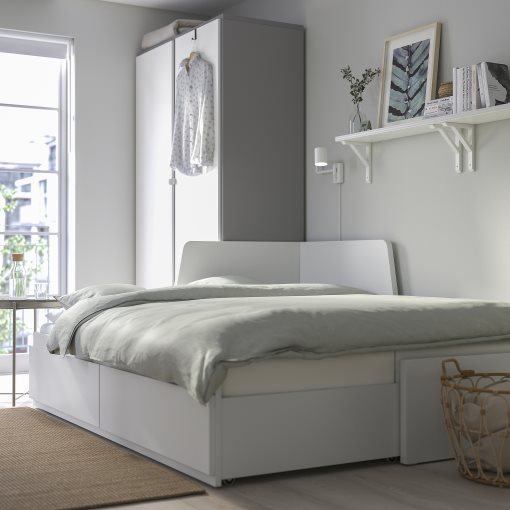 FLEKKE, кушетка с 2 чекмеджета/2 матрака, 895.214.50