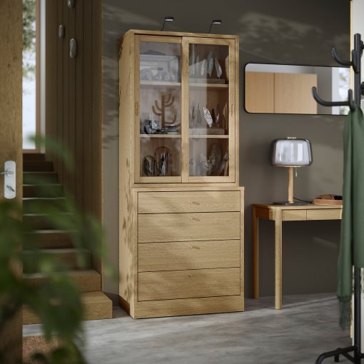 TONSTAD, комбиниран артикул за съхр. с чекмеджета, 895.478.79