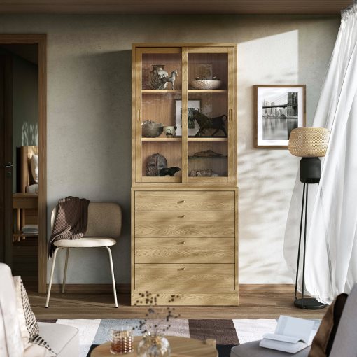 TONSTAD, комбиниран артикул за съхр. с чекмеджета, 895.478.79