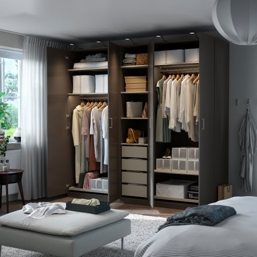 PAX/FORSAND, гардероб - комбинация, 895.543.94
