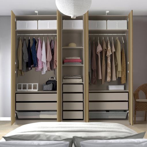 PAX/STORKLINTA, гардероб - комбинация, 895.628.98