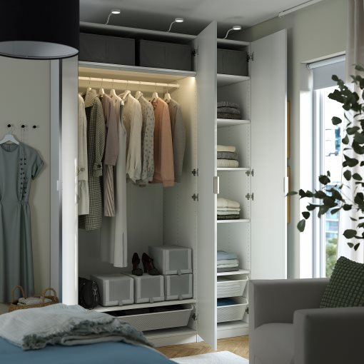 PAX/LINNABERG/ÅHEIM, гардероб - комбинация, 895.726.99