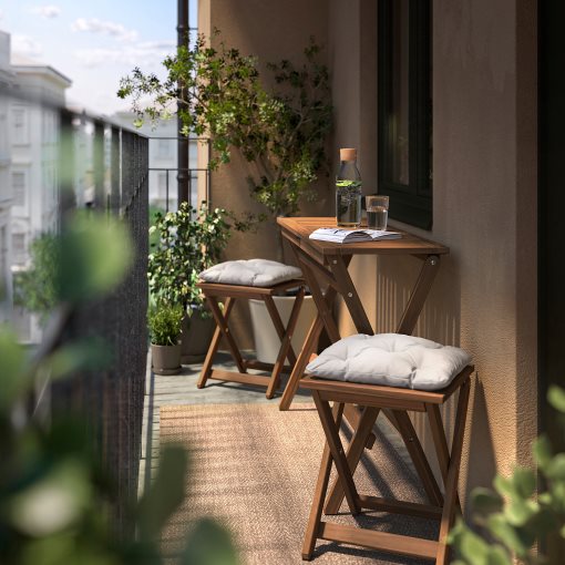 NÄMMARÖ, градинска маса с 2 табуретки, 895.826.55