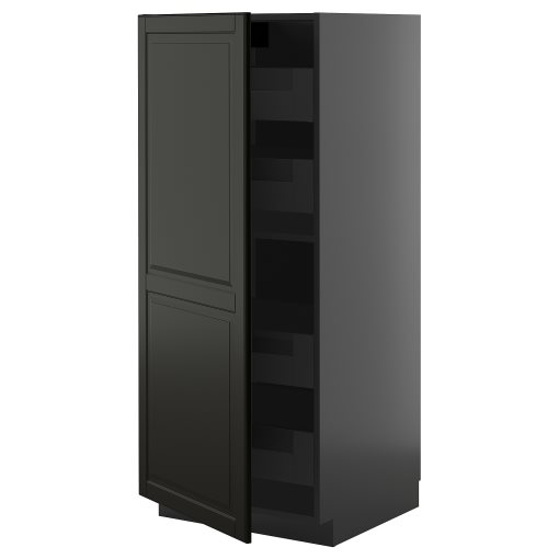 METOD/KNIVSHULT, висок шкаф с чекмеджета, 895.881.10