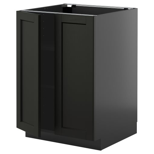 METOD, долен шкаф с рафтове/2 вратички, 895.897.08