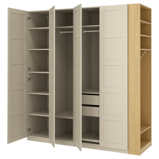 PAX/BERGSBO, гардероб - комбинация, 896.070.95
