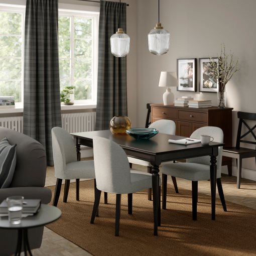 ROSENTORP/ROSENTORP, маса и 4 стола, 896.101.30