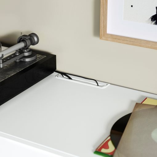 BESTÅ, комбинация за съхранение, аудио/видео, 360x42x231 см, 896.120.92