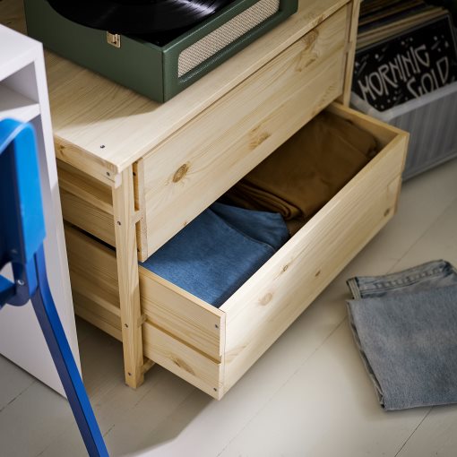 KRONÖREN, мебели за спалня, комплект 3 части, 896.180.32