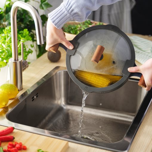KLIPPFISK, тенджера с капак, незалепващо покритие, 905.974.82