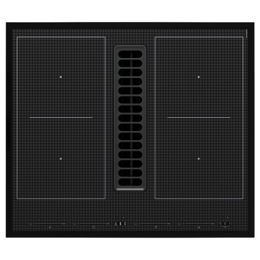 TÄCKNAN, индукц. котлон/вграден аспиратор, 60 см, IKEA 500, 905.986.36