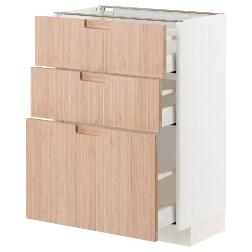 METOD/MAXIMERA, долен шкаф с 3 чекмеджета, 993.303.08