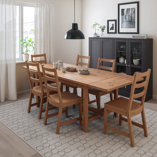 NORDVIKEN/NORDVIKEN, маса и 6 стола, 993.998.78