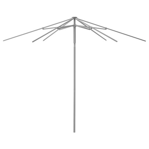 KUGGO/LINDOJA, чадър с основа, 300 см, 994.135.44