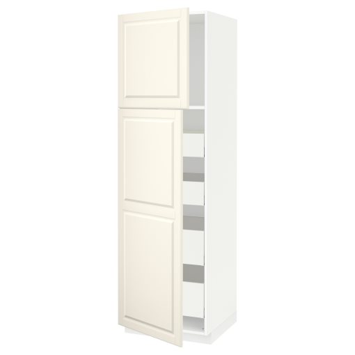 METOD/MAXIMERA, висок шкаф с 2 врати/4 чекмеджета, 994.573.35