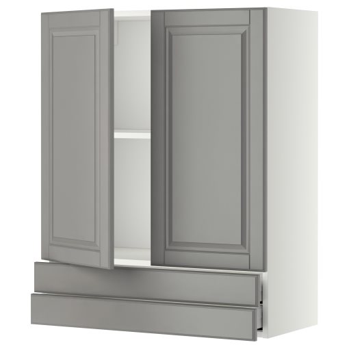 METOD/MAXIMERA, стенен шкаф с 2 врати/2 чекмеджета, 994.687.58